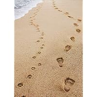 Avanti Human and Dog Footprints Pet Sympathy Card