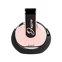 Sapil Perfumes “Desire” for Women – Long-lasting, enticing scent for every day from Dubai – Floral Chypre scent – EDP spray fragrance – 2.7 Oz (80 ml).