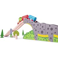 Bigjigs Rail, Bronto Riser Train Toy, Wooden Toys, Dinosaur Toys, Bigjigs Train Accessories, Dinosaur Track, Wooden Train Sets, Trains for Kids