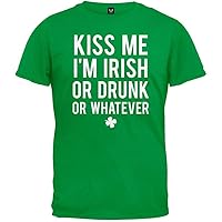 St. Patrick's Day - Kiss Me I'm Irish or Drunk T-Shirt