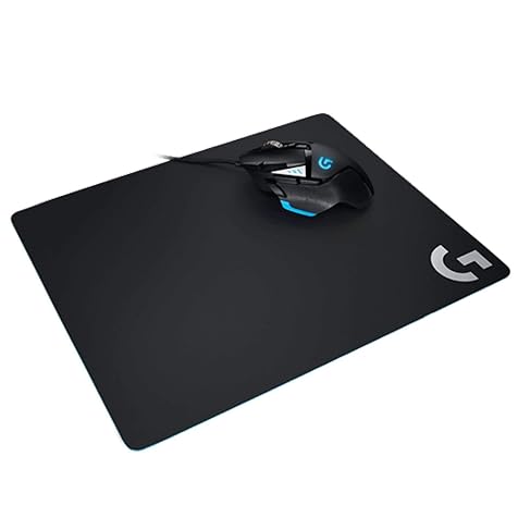 Logitech G240 Cloth Gaming Mouse Pad for Low DPI Gaming (Renewed)