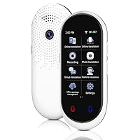 Translator Device, 2023 Instant Language Translator, 2-in-1 Portable Voice and Photo Translator Real Time in 138 Languages, Learning Machine and Business Assistant