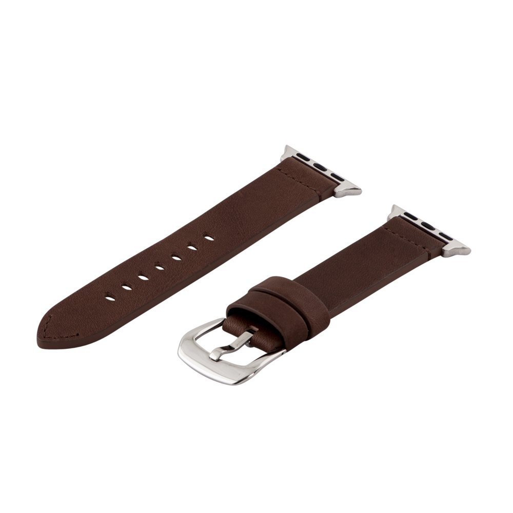 Clockwork Synergy- Dapper Leather Bands Compatible with Apple Watch 38mm,Women Men Strap for iWatch SE Series