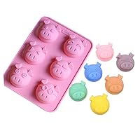 BESTOYARD Cake Mold Non-stick Mold Popsicle Mold Cookie Mold Cakesicles Mold Silicone Molds Silicone Gummy Molds Fudge Molds Silcone Molds Cake Stencil Pink Tool Snow Skin Crystal