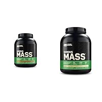 Optimum Nutrition Serious Mass Weight Gainer Chocolate Peanut Butter and Vanilla 6 Pound Protein Powders with 50g Protein, Over 250g Carbs