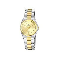 Festina Casual Ladies Two-Tone Watch F20556/3, Gold, Bracelet