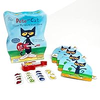 Educational Insights Pete The Cat I Love My White Shoes Game Board Game For Toddlers & Preschoolers, Easter Basket Stuffer, GIft for Toddlers Ages 3+