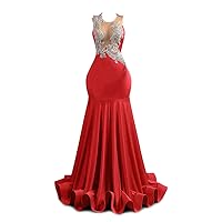 Wome's Sexy Prom Gown Sequin Evening Pageant Dress Formal Maxi Dress