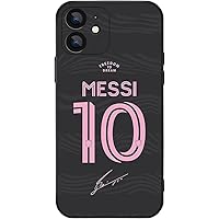 ZERMU for iPhone 11 Case, Lione%l Mess%i Super Soccer Star Miam%i #10 Fashion Full Protection Soft Silicone TPU Shock Absorption Bumper Cover Case for iPhone 11 6.1 inch