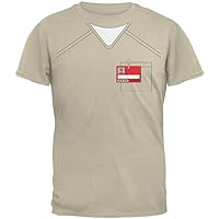 Old Glory Prisoner Uniform Costume Beige Adult T-Shirt - X-Large