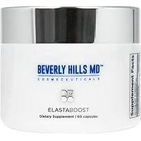 Elastaboost Dietary Supplements for Aging Skin- Elastin Supporting Formula for Lifted, Firmer, Skin w/Hydrolyzed Elastin, Hyaluronic Acid, Vitamin C, Phytoceramides (60 Capsules)