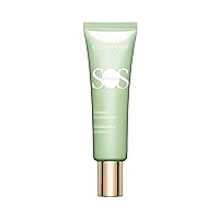 Clarins SOS Make-up Primer Green | Color Correcting | 24H Hydration* |Hydrating Primer | Blurs Imperfections, Boosts Radiance, and Preps Skin | All Skin Types | 1.0 Ounce
