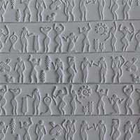 Cool Tools - Flexible Rollable Texture Tile - Ancient People