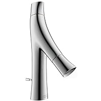 hansgrohe Starck Organic Premium Hand Polished 2-Handle 1-Hole 11-inch Tall Bathroom Sink Faucet in Chrome, 12010001