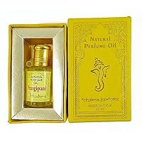 Natural Perfume Frangipani Fragrance 100% Pure Natural Oil 10ml Made in india(Roller Bottle)