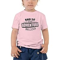 and So The Adventure Begins - Toddler Short Sleeve Tee Copy