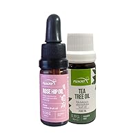 Rosehip oil plus Tea tree oil | The Skin Clearing & Revitalizing Combo
