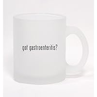 got gastroenteritis? - Frosted Glass Coffee Mug 10oz