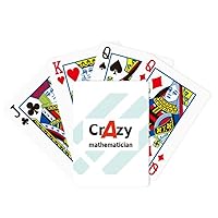 Brief Best Cool Crazy Mathematician Occupation Poker Playing Magic Card Fun Board Game