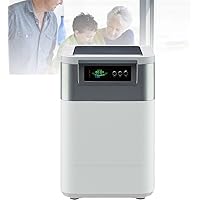 Smart Waste Kitchen Composter, Electric Kitchen Composter, 3L Home and Kitchen Composting Bin, Countertop Automatic Food Waste Cycler, Turn Garbage to Compost with Single Button ( Color : Grey )