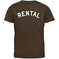 Old Glory Rental Inspired by Frank Zappa Brown Adult T-Shirt - 2X-Large