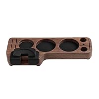 Multifunctional Coffee Tool Wood Coffee Tamper Practical Tamping Station Tamper Station, Suitable For Various Settings Coffee Brewing Tool
