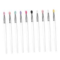 10pcs Eye Shadow Brush Eye Makeup Tool Cosmetic Tool Eyeshadow Applicator Eye Makeup Accessory Makeup Brush Cosmetic Brush Cosmetic Accessory Eyeshadow Brush