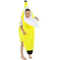 Banana Costume for Kids Boys Girls Toddler Cute Fruit Halloween Costume Outfit