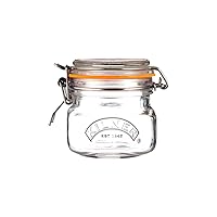 Kilner Square Clip Top Jar, 250 ml Capacity