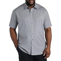 DXL Synrgy Men's Big and Tall Micro Dot Sport Shirt