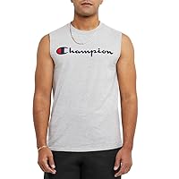 Champion Tank, Classic Graphic Muscle Tee, Sleeveless T-Shirt for Men (Reg. Or Big & Tall)