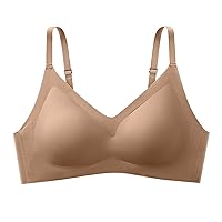 Women's Traceless Steel Rimless Small Chest Gathered and Folded Anti Sagging Sports Beautiful Back Sexy Large