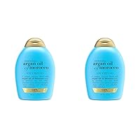 Renewing +Cold-Pressed Argan Oil of Morocco Hydrating Hair Shampoo, Help Moisturize, Soften & Strengthen Hair, Paraben-Free with Sulfate-Free Surfactants, 13 fl oz (Pack of 2)
