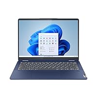 Lenovo IdeaPad Flex5 2-in-1 Laptop 2023 14” WUXGA 1920 x 1200 Touchscrenn, AMD Ryzen 7 7730U, 8-core, AMD Radeon Graphics, 16GB LPDDR4, 512GB SSD, Backlit KB, FP, Wi-Fi 6, Windows 11 Home HDMI v1.4