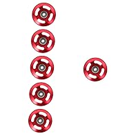 BESTOYARD 6 Pcs Pulley Fitness Accessories Cable Attachment Exercise Accessories Gym Machines for Home Tricep Rope Attachment Fitness Parts Bearing Sports Equipment Aluminum Alloy