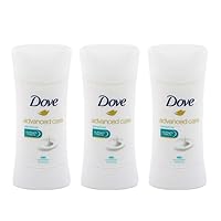 Dove Deodorant 2.6 Ounce Anti-Perspirant Sensitive Stick, 3 Pack, Unscented