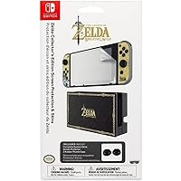 PDP Gaming Zelda Collector's Edition Play and Protect Screen Protection and Skins Screen Protector, Console Skin, 2 Joy Con Skins: Zelda - Nintendo Switch