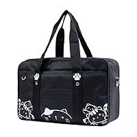 LUI SUI Women Ita Bag Kawaii Crossbody Purse Cute Cat Messenger Purse Clear  Backpack Shoulder Bags Pin Display Bag