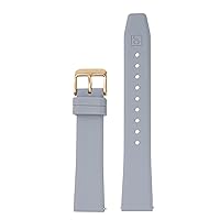 Arbon Premium Silicone Watch Bands - Quick Release - Soft Rubber - Waterproof - Interchangable Replacement Bands - Premium Assorted Colors (20 MM, Grey/Rose Gold)