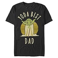 Best Dad Yoda Says Men's Tops Short Sleeve Tee Shirt