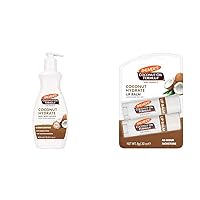 Palmer's Coconut Oil Formula Body Lotion and Lip Balm Duo with Vitamin E and Green Coffee Extract, Pack of 1 13.5oz Body Lotion and Pack of 2 Lip Balms