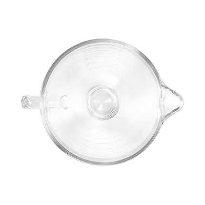 KitchenAid 5-Qt. Tilt-Head Glass Bowl with Measurement Markings & Lid