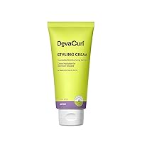 DevaCurl Styling Cream Touchable Moisturizing Definer | Enhances Curl Body and Shape | Non-Flaking | Non-Stiff | Non-Crunchy | All Curly Types