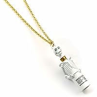 HARRY POTTER Skelegro Necklace, One Size, Zinc,White