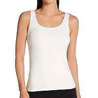 Women's Delicious Low Back Tank, Creme, Small
