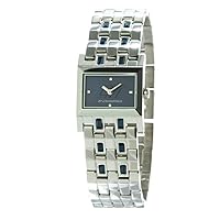 Womens Analogue Quartz Watch with Stainless Steel Strap CC7120LS-03M