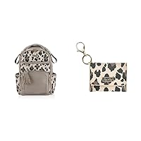 Itzy Ritzy Boss Plus+ Mini Wallet Card Holder, Leopard