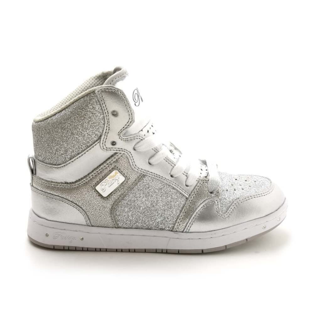 Pastry Youth Glam Pie Glitter High-Top Sneaker & Dance Shoe for Girls