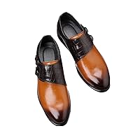 Spring and Autumn Popular Fashion Versatile wear Resistant Casual Leather Shoes Men's Versatile Comfortable Bean Shoes