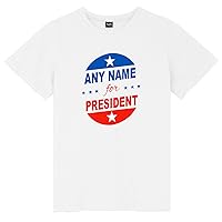 TopTie Personalized Name President Shirt, Custom Voting Tee President of USA, Designed Name for Election